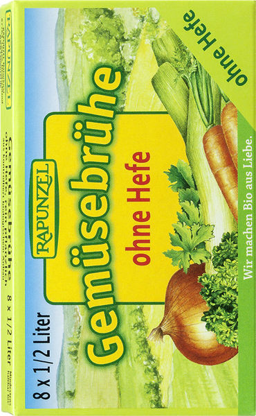 Obrázek Zeleninový vývar v kostce - bez droždí 84 g RAPUNZEL