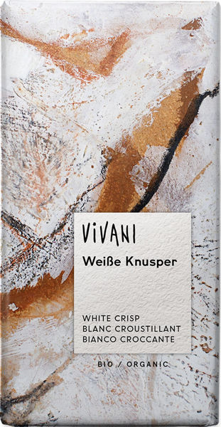 Obrázek Bílá křupavá čokoláda 100 g VIVANI