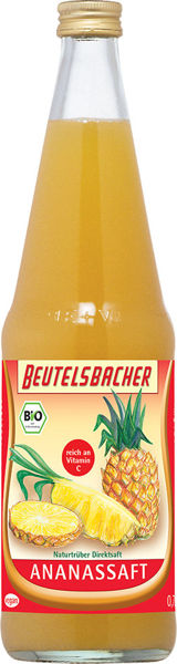 Obrázek Ananasová šťáva 100% 700 ml BEUTELSBACHER