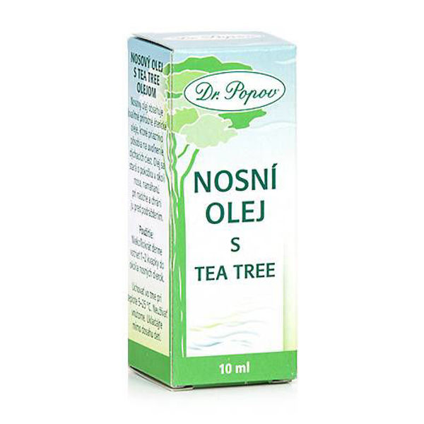 Obrázek Nosní olej s tea tree 10 ml DR. POPOV