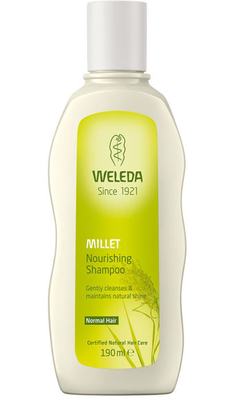 Obrázek Vyživující šampon s prosem pro normální vlasy 190 ml WELEDA