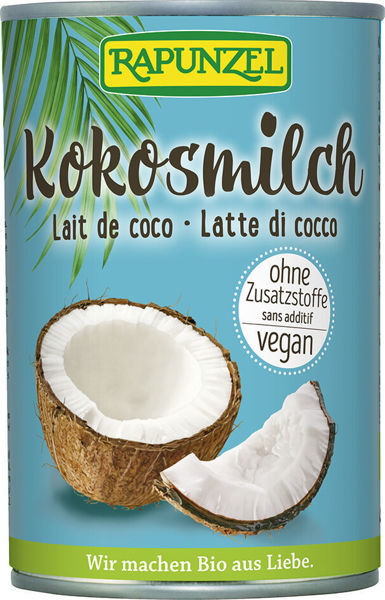 Obrázek Kokosové mléko 400 ml RAPUNZEL