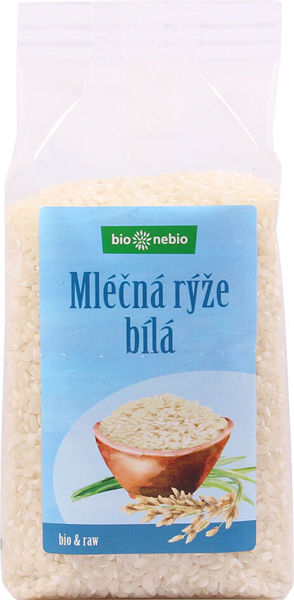 Obrázek Rýže mléčná bílá 500 g BIONEBIO