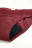 Obrázek Menstruační kalhotky vyšší s krajkou bordó Sayu