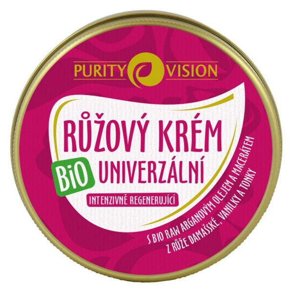 Obrázek Bio Růžový krém univerzální 70 ml PURITY VISION