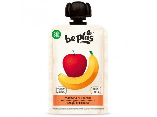 Obrázek Pyré BIO jablka a banány 100 g Be Plus