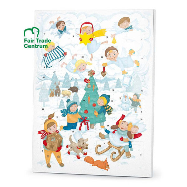 Obrázek Bio adventní kalendář s vánočními motivy Děti
