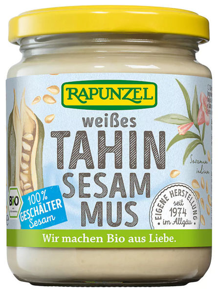 Obrázek Tahini bílé - sezamová pasta 250 g RAPUNZEL