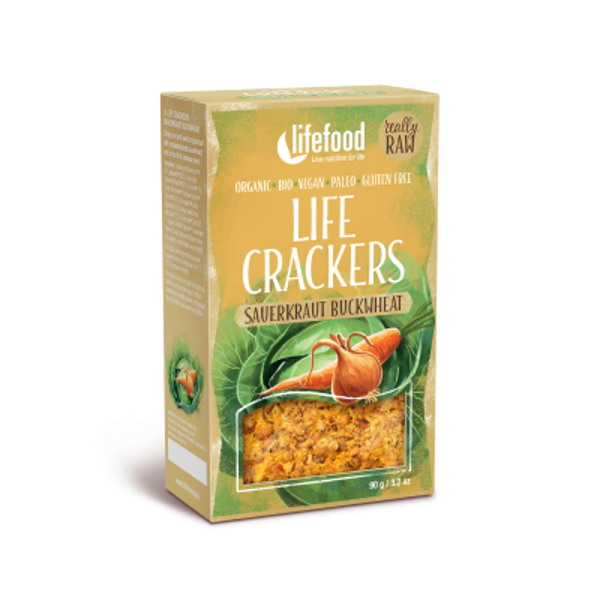 Obrázek Life crackers Zelňáky 90 g LIFEFOOD